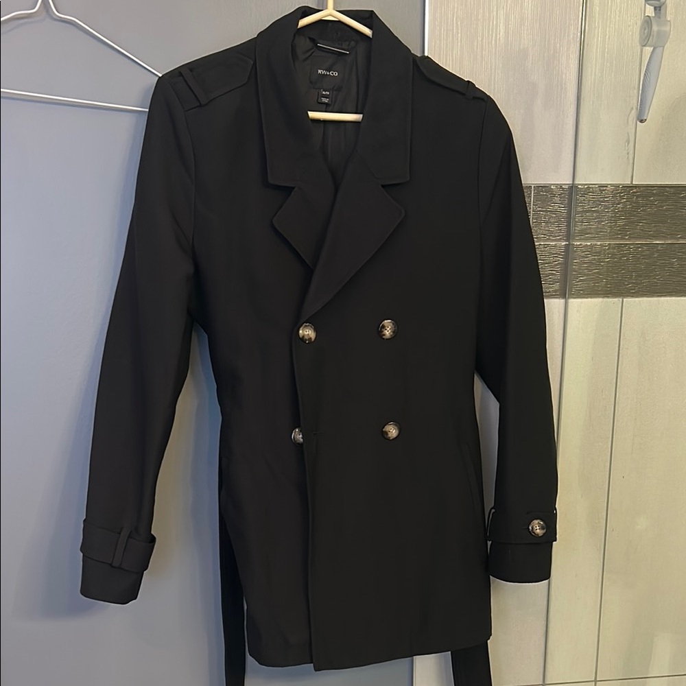 RW&Co black trench